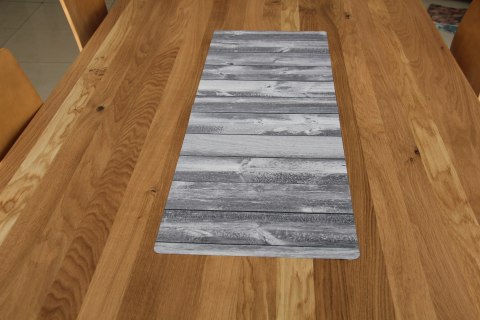 Bieżnik na stół SILVER WOOD 95x33 cm Bieżnik na stół SILVER WOOD 95x33 cm