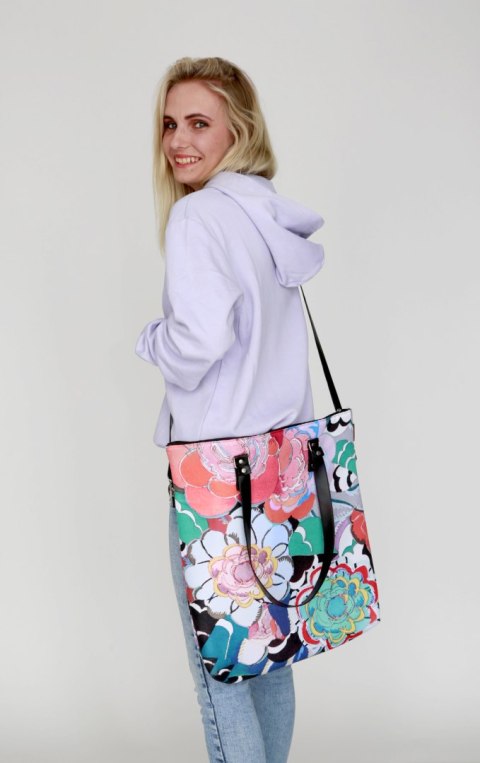 Torba shopper MAXA - Campari Torba shopper MAXA - Campari