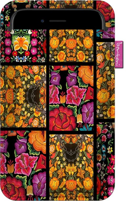Etui na smartfon antracyt FRIDA FLOWERS Etui na smartfon antracyt FRIDA FLOWERS