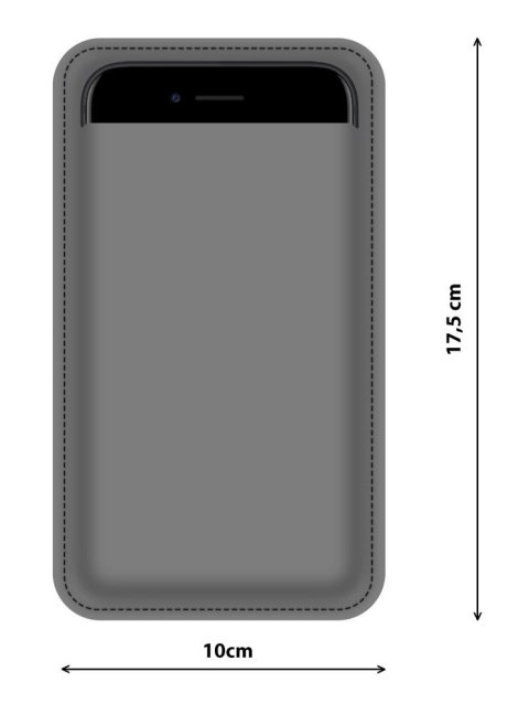Etui na smartfon antracyt Diuna Etui na smartfon antracyt Diuna