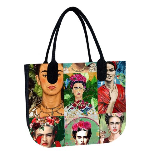 Torba filcowa LADY XL antracyt - Modern Frida Torba filcowa LADY XL antracyt - Modern Frida