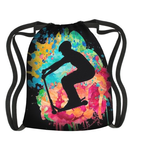 Wodoodporny, lekki Worek - Plecak miejski z nadrukiem - Jumper Wodoodporny, lekki Worek - Plecak miejski z nadrukiem - Jumper