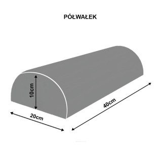 Półwałek z pianki memory - Panterka Lamparcia 10x40 cm