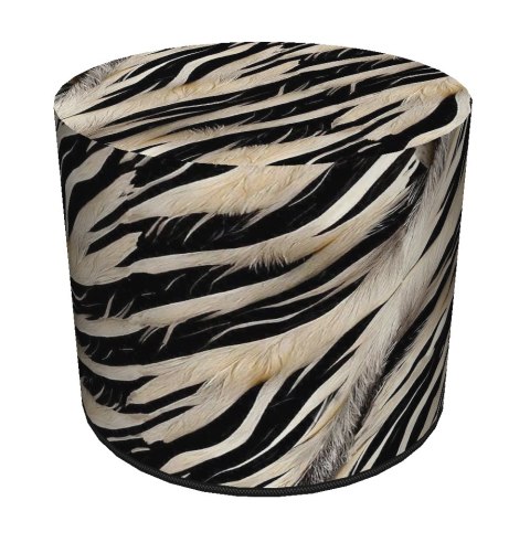 Pufa Codura wodoodporna do domu i ogrodu - Zebra New Pufa Codura wodoodporna do domu i ogrodu - Zebra New