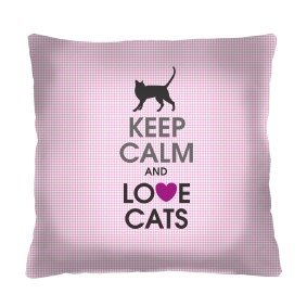 Poduszka - LOVE CATS 40x40 cm Poduszka - LOVE CATS 40x40 cm