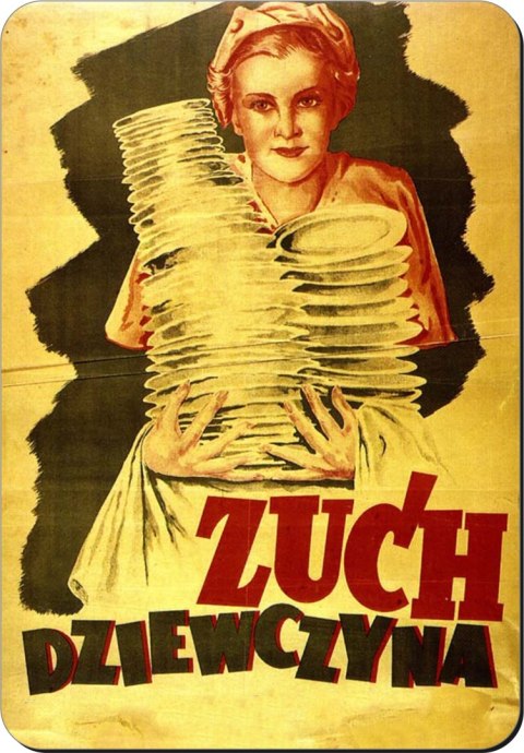 TABLICZKA ZUCH DZIEWCZYNA 20x28 cm TABLICZKA ZUCH DZIEWCZYNA 20x28 cm