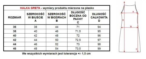 Piękna halka damska Greta pod sukienkę