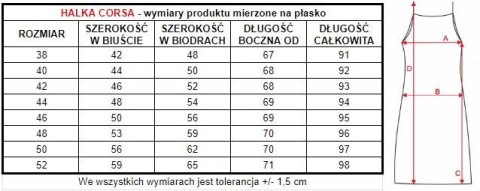 Wyjątkowa halka damska Corsa z koronką : Kolor - Czarny, Rozmiar - 44 Wyjątkowa halka damska Corsa z koronką : Kolor - Czarny, Rozmiar - 44