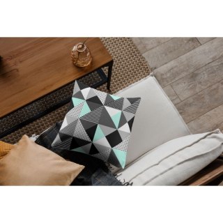 Poduszka - MELANGE MINT - 40x40 cm