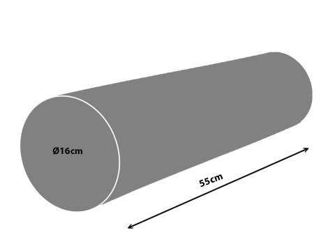 Poduszka Wałek - Calipso Ø16x55 cm Poduszka Wałek - Calipso Ø16x55 cm