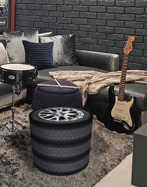 Pufa Codura wodoodporna do domu i ogrodu - Tyres