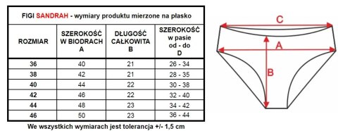 Bokserki koronkowe SANDRAH : Kolor - Różowo - Szara, Rozmiar - 40 Bokserki koronkowe SANDRAH : Kolor - Różowo - Szara, Rozmiar - 40