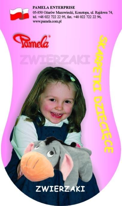Skarpetki dziecięce wzór w zwierzaki 09-50 : Kolor - Mix, Rozmiar - 22-24 Skarpetki dziecięce wzór w zwierzaki 09-50 : Kolor - Mix, Rozmiar - 22-24