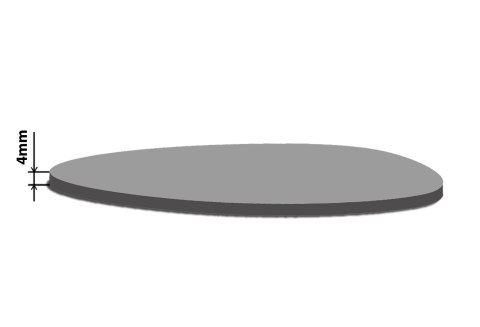 Podkładka na stół OVAL Almond Podkładka na stół OVAL Almond