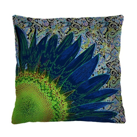 Poduszka - Blue Flower - 50x50 cm Poduszka - Blue Flower - 50x50 cm