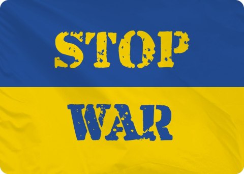 TABLICZKA STOP WAR - 20x28 cm TABLICZKA STOP WAR - 20x28 cm