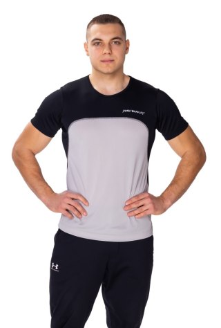 Dwukolorowy T-shirt męski Power Back sportowy