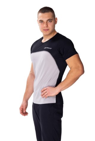 Dwukolorowy T-shirt męski Power Back sportowy