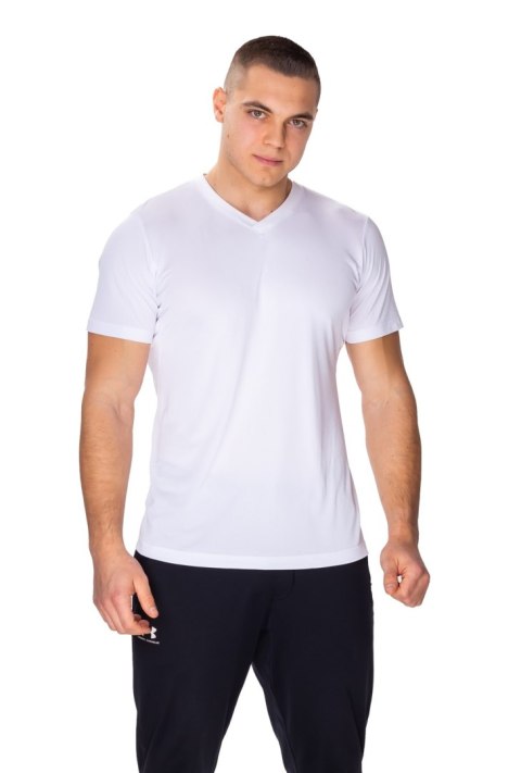 Wygodna koszulka męska Caro : Kolor - Biały, Rozmiar - 54/XL Wygodna koszulka męska Caro : Kolor - Biały, Rozmiar - 54/XL