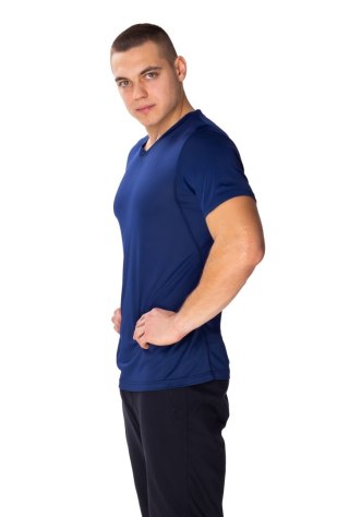 Wygodna koszulka męska Caro : Kolor - Granatowy, Rozmiar - 54/XL