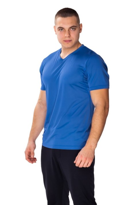 Wygodna koszulka męska Caro : Kolor - Jeans, Rozmiar - 56/XXL Wygodna koszulka męska Caro : Kolor - Jeans, Rozmiar - 56/XXL