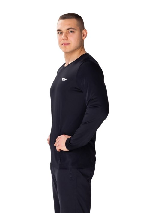 Bluzka termoaktywna Long Sleeve Trackman : Kolor - Czarny + Czarny, Rozmiar - M Bluzka termoaktywna Long Sleeve Trackman : Kolor - Czarny + Czarny, Rozmiar - M
