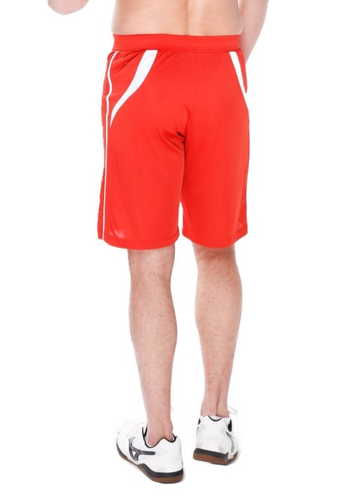 Krótkie sportowe spodenki męskie Jumper : Kolor - Czerwony + Biały, Rozmiar - 48/S Krótkie sportowe spodenki męskie Jumper : Kolor - Czerwony + Biały, Rozmiar - 48/S