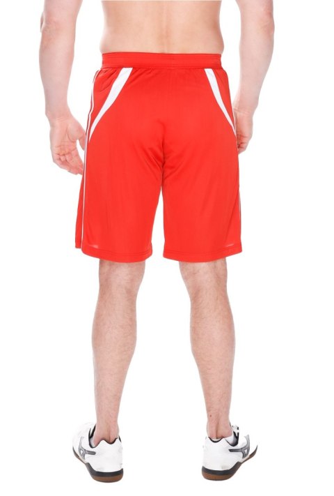 Krótkie sportowe spodenki męskie Jumper : Kolor - Czerwony + Biały, Rozmiar - 52/L Krótkie sportowe spodenki męskie Jumper : Kolor - Czerwony + Biały, Rozmiar - 52/L