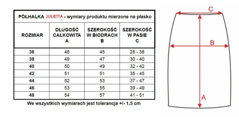 Czarna półhalka JULIETTA : Kolor - Czarny, Rozmiar - 36 Czarna półhalka JULIETTA : Kolor - Czarny, Rozmiar - 36