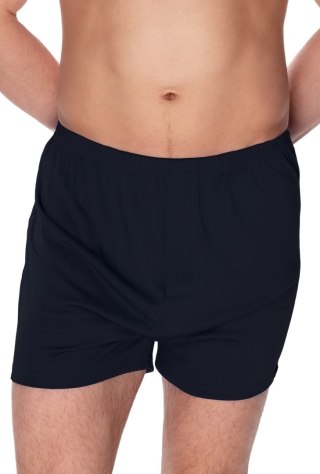 Szorty męskie Smith z jedwabiu wiskozowego : Kolor - Jeans, Rozmiar - 52/L