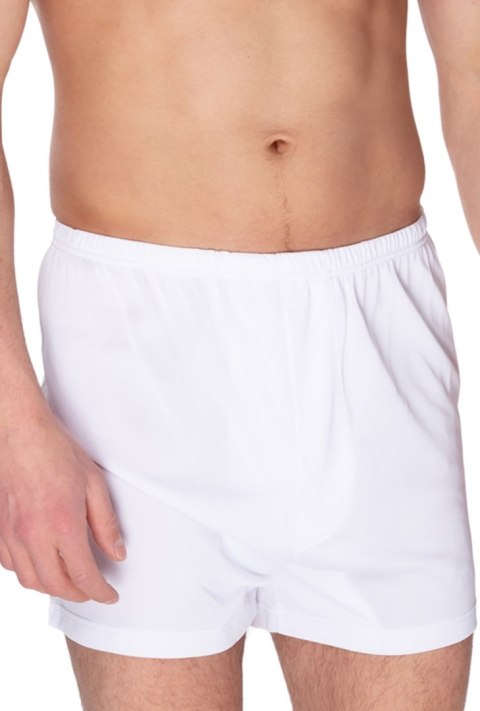Szorty męskie Smith z jedwabiu wiskozowego : Kolor - Jeans, Rozmiar - 52/L