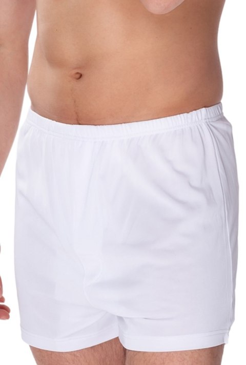 Szorty męskie Smith z jedwabiu wiskozowego : Kolor - Jeans, Rozmiar - 54/XL