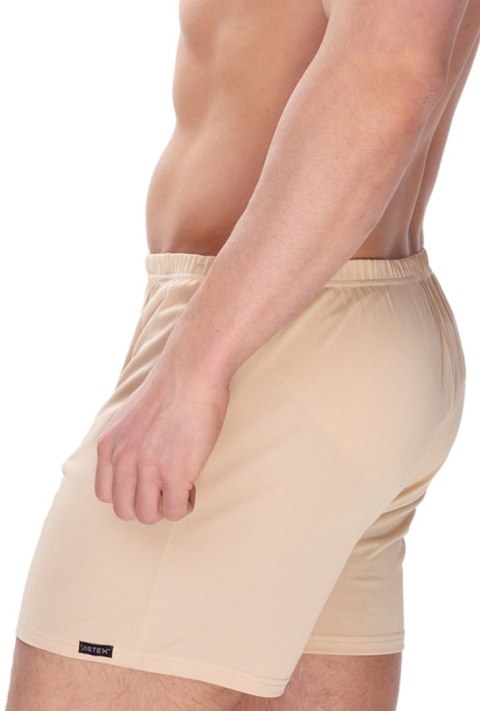 Szorty męskie Smith z jedwabiu wiskozowego : Kolor - Jeans, Rozmiar - 54/XL