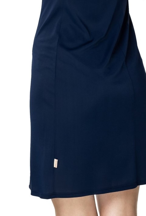 Elegancka halka damska Amelia : Kolor - Granatowy, Rozmiar - 48 Elegancka halka damska Amelia : Kolor - Granatowy, Rozmiar - 48