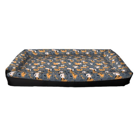 Legowisko Basic - Grey Dogs XXL 100x70 cm Legowisko Basic - Grey Dogs XXL 100x70 cm