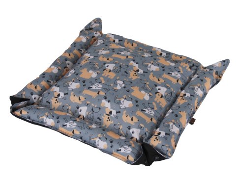 Legowisko Basic - Grey Dogs L 55x55 cm Legowisko Basic - Grey Dogs L 55x55 cm