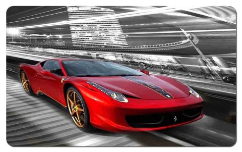 Duża podkładka na biurko Ferrari 55x90 cm Duża podkładka na biurko Ferrari 55x90 cm