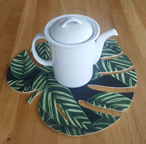 Podkładka Monstera D 40x40 cm gr. 4 mm - Capri Podkładka Monstera D 40x40 cm gr. 4 mm - Capri