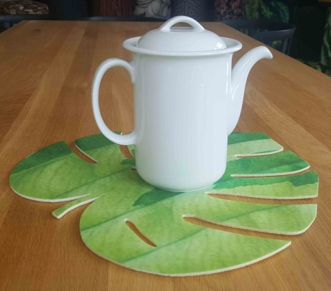 Podkładka Monstera D 40x40 cm gr. 4 mm - Green Podkładka Monstera D 40x40 cm gr. 4 mm - Green