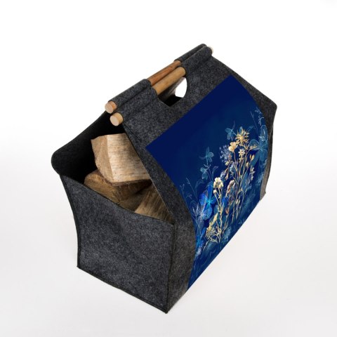 Torba na drewno kominkowe - Antracyt Midnight Torba na drewno kominkowe - Antracyt Midnight