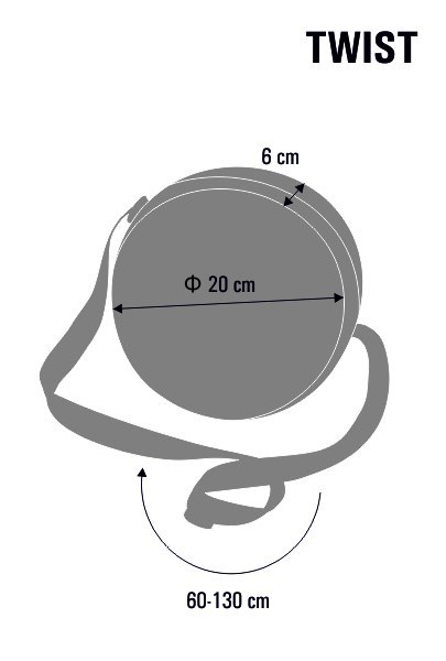 Torba filcowa TWIST Matrioszki Torba filcowa TWIST Matrioszki